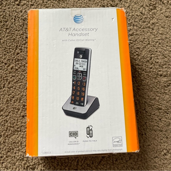 AT&T CL80113 Accessory Handset for CL82213 - Picture 5 of 12